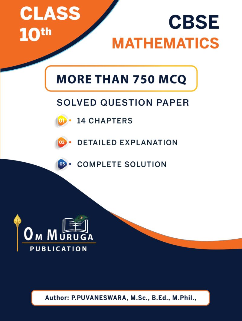 10th Mathematics CBSE MCQ Exam Preparation Study Guide | Practice Questions for Class 10 Students | Step by Step Solutions | Detailed Explanations